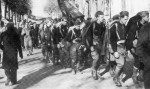 Enero de 1937: un grupo de voluntarios norteamericanos del Batallón Lincoln llega a Barcelona