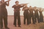 Milicianas en las playas de Barcelona. Agosto 1936