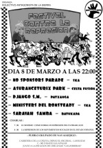 No Sponsors Parade, Asuranceturix Park, Django S.M., Ministers del Ronsteady y Saravah Samba