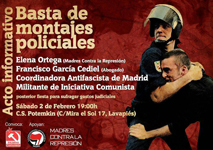 Acto Informativo: Basta de Montajes policiales Acto Informativo: Basta de Montajes policiales